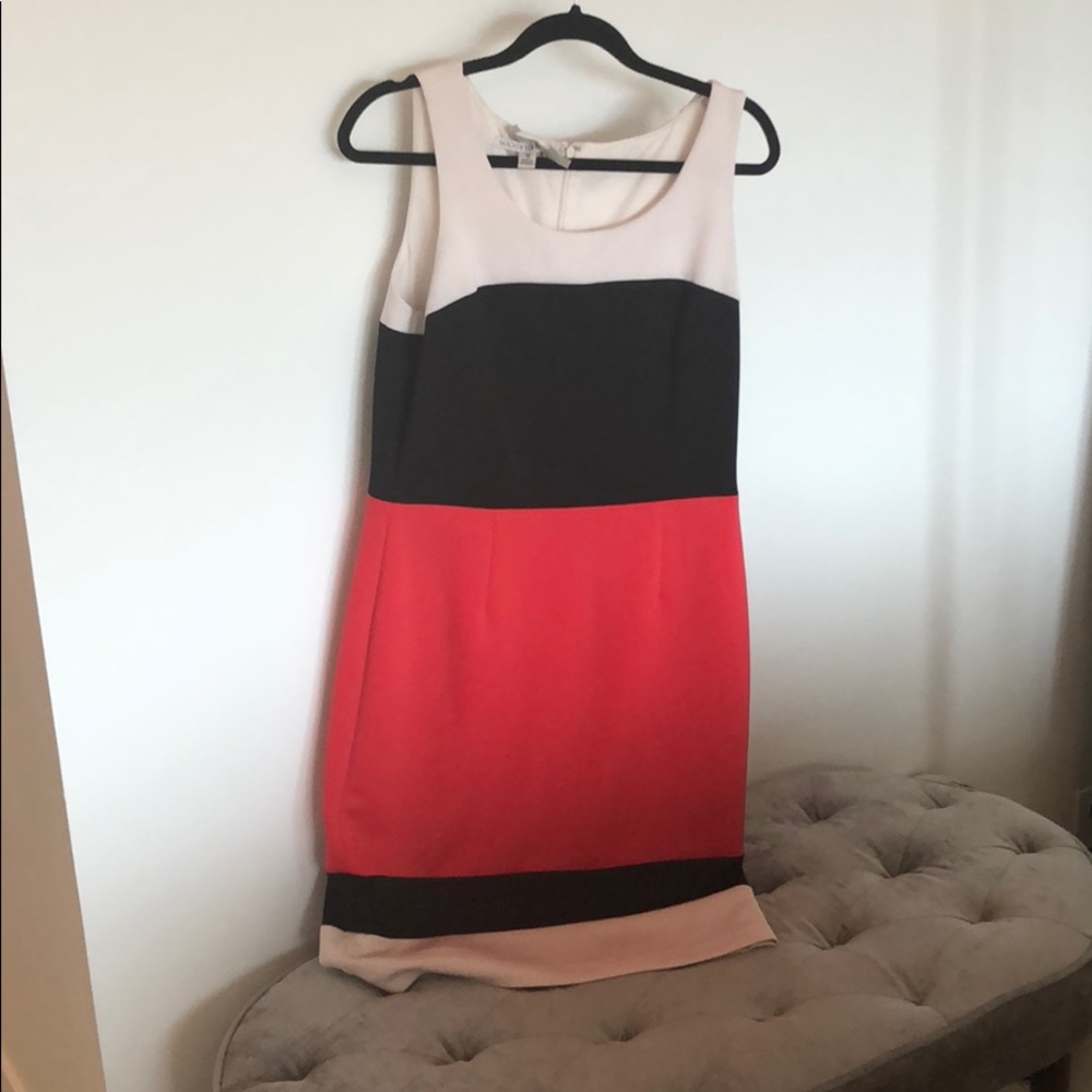 Colorblock Shift Dress